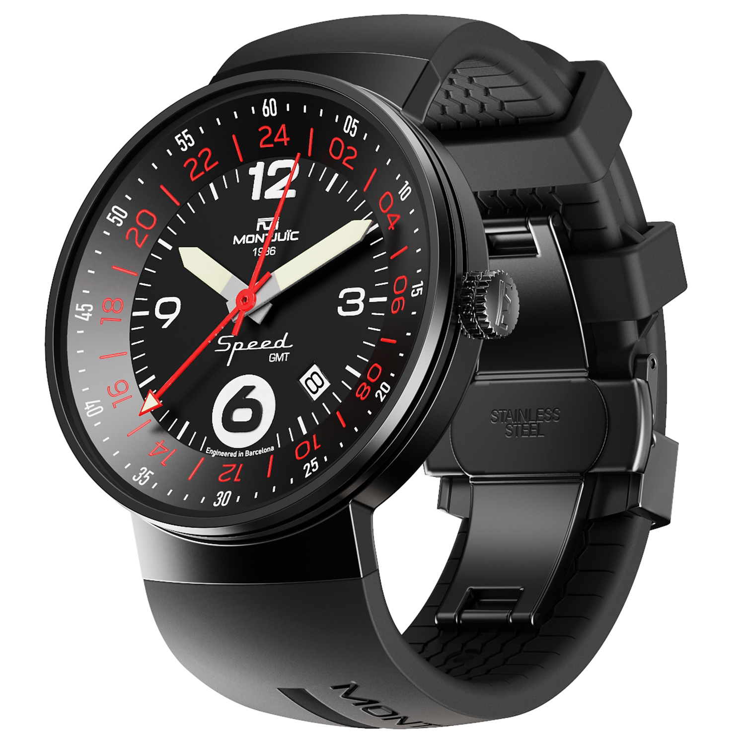 zegarek MJ30202B kwarcowy męski Speed GMT - miniatura 2