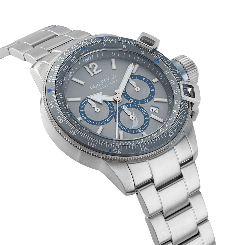 zegarek NAPBFF103 męski z chronograf Męskie - miniatura 2