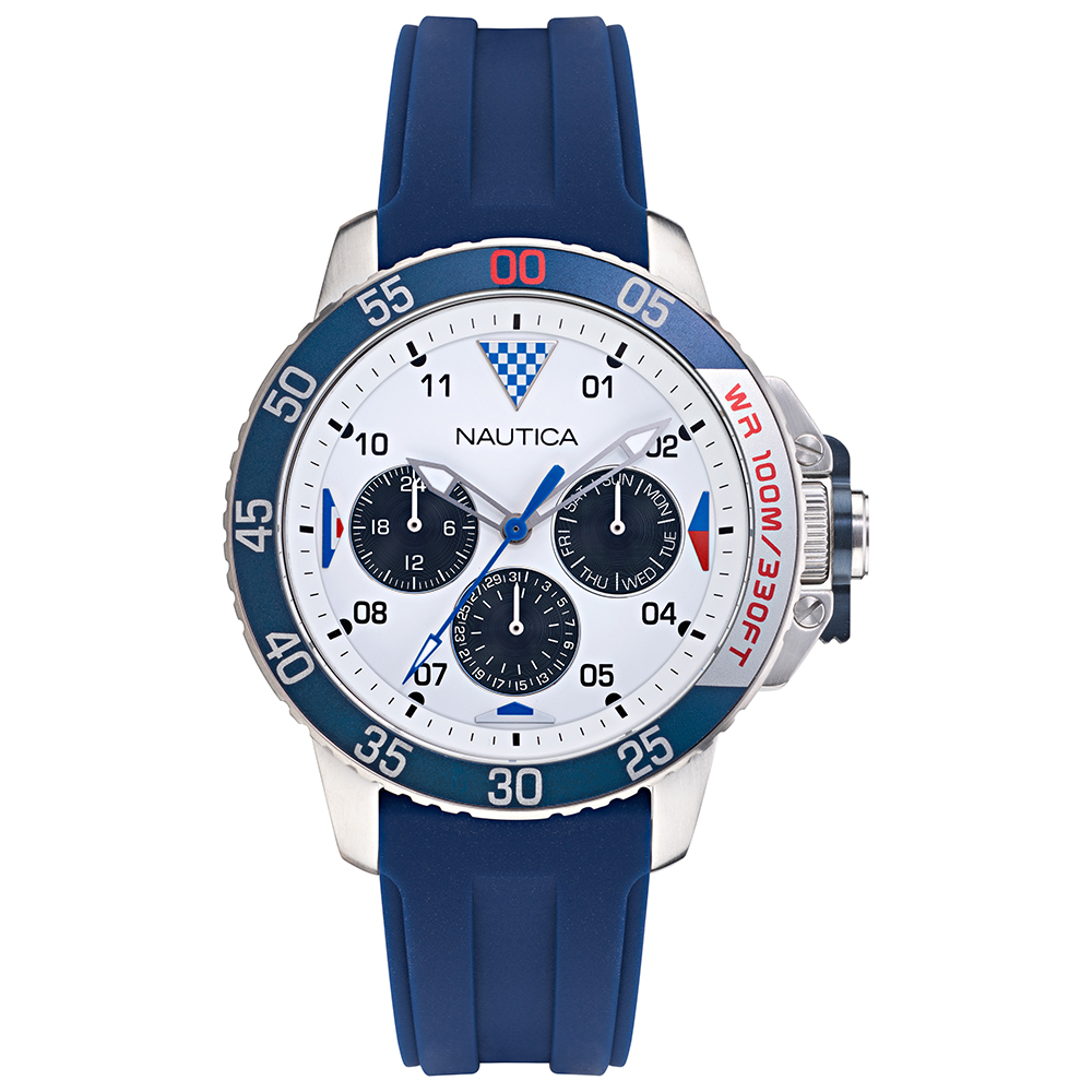 Nautica NAPBHS017 męski zegarek Pasek pasek - miniatura 3