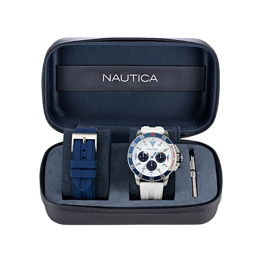 Nautica NAPBHS017 BAY HO zegarek klasyczny Pasek - miniatura 4