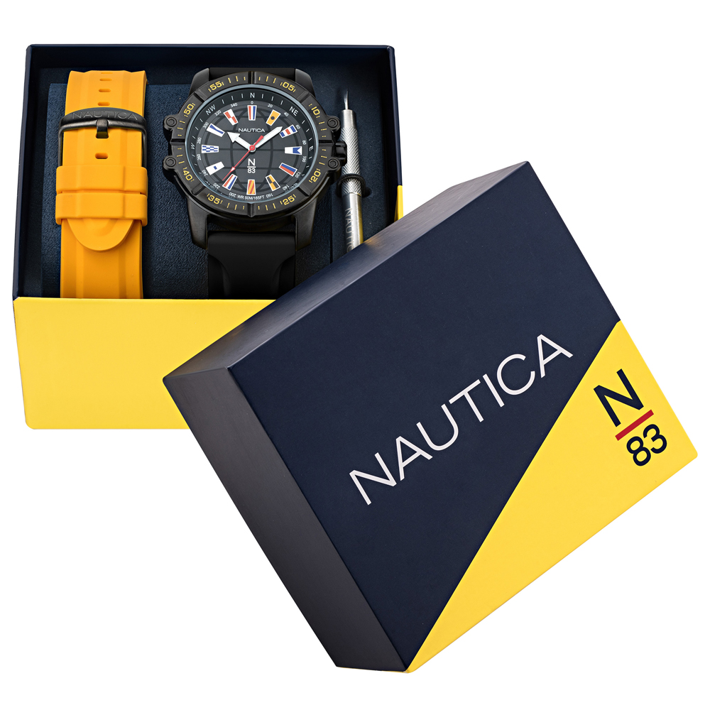 N-83 NAPGCS009 GARDA CUP BOX SET zegarek klasyczny Nautica N-83 - miniatura 4