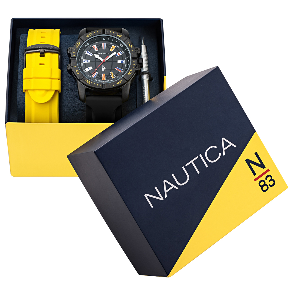 N-83 NAPGCS010 GARDA CUP BOX SET zegarek klasyczny Nautica N-83 - miniatura 4