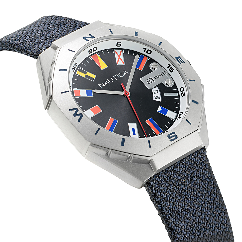 Nautica NAPLSS001 męski zegarek Pasek pasek - miniatura 3