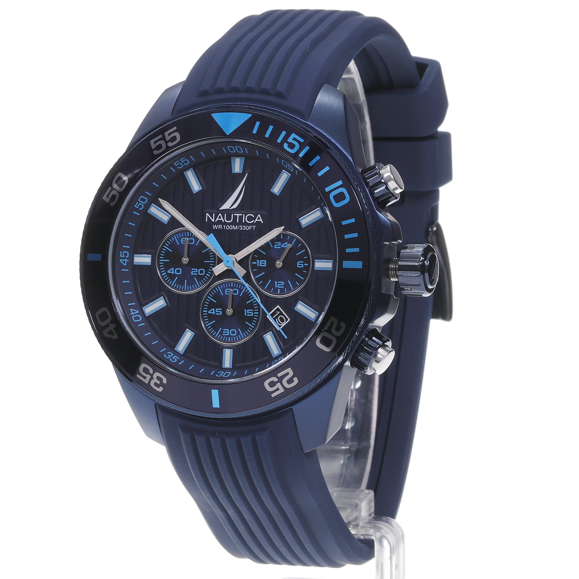 zegarek Nautica NAPNOS303 kwarcowy męski Męskie NAUTICA ONE RECYCLED CHRONOGRAPH - miniatura 2