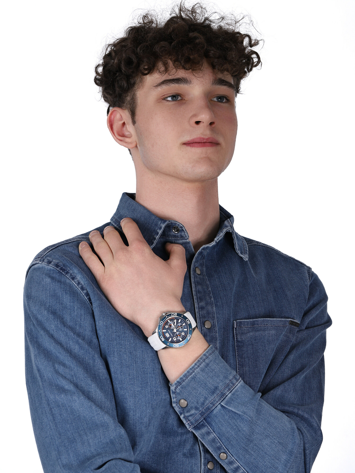 zegarek Nautica NAPP25001 kwarcowy męski Pasek Pier 25 Multifunction Watch - miniatura 2