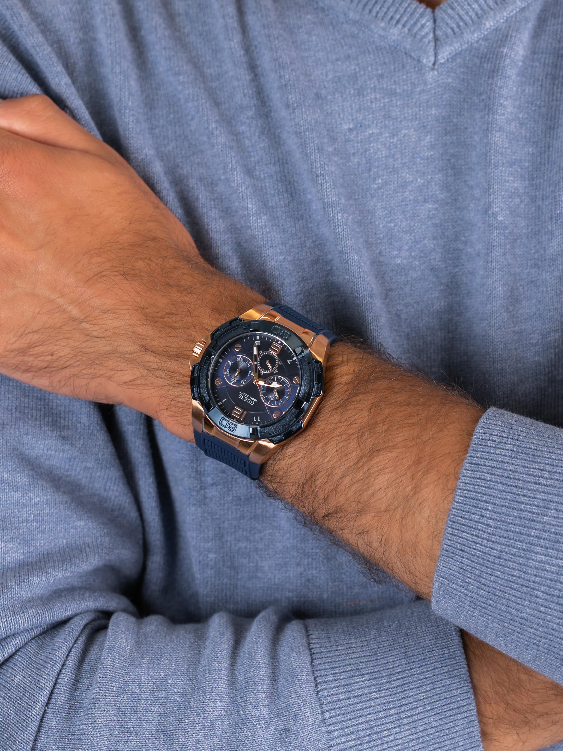 Guess W1254G3 męski zegarek Męskie pasek - miniatura 3