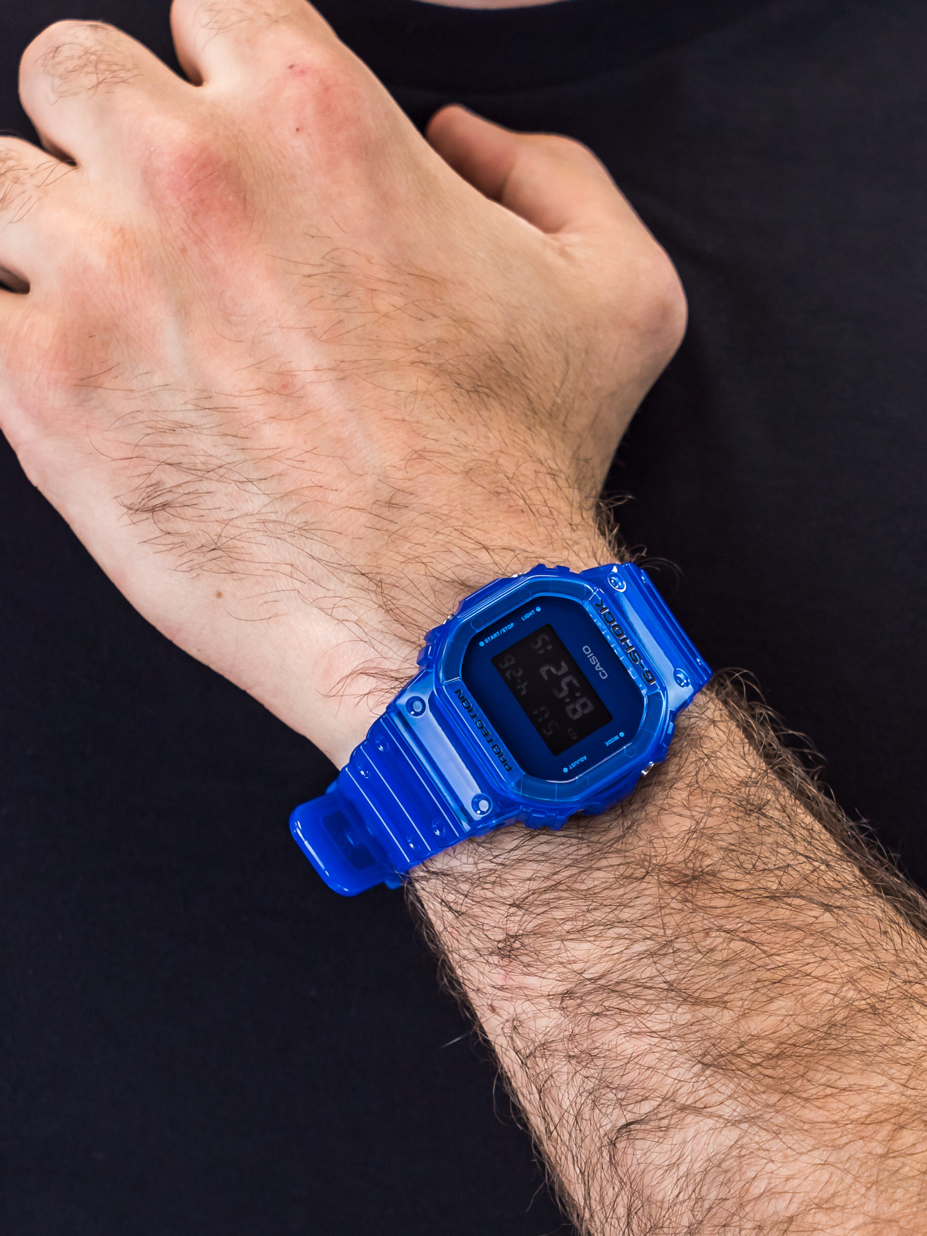 G-Shock DW-5600SB-2ER męski zegarek G-SHOCK Original pasek - miniatura 3