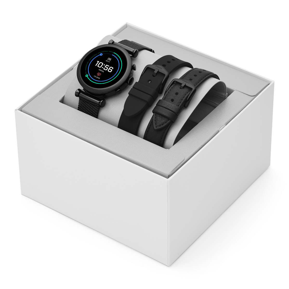 Fossil Smartwatch FTW6055SET zegarek czarny sportowy Fossil Q bransoleta - miniatura 8