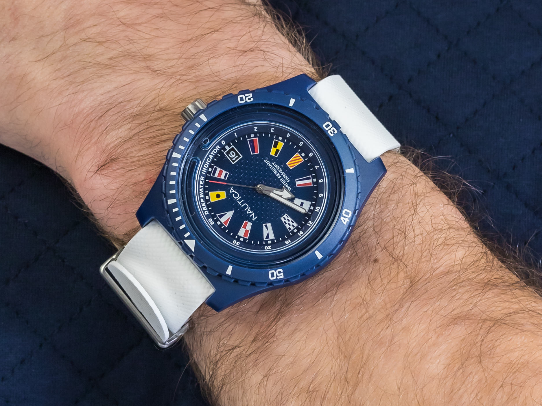 Nautica NAPSRF002 zegarek sportowy Pasek - miniatura 4