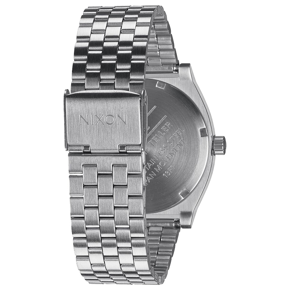 Nixon A045-1258 zegarek srebrny klasyczny TIME TELLER bransoleta - miniatura 5