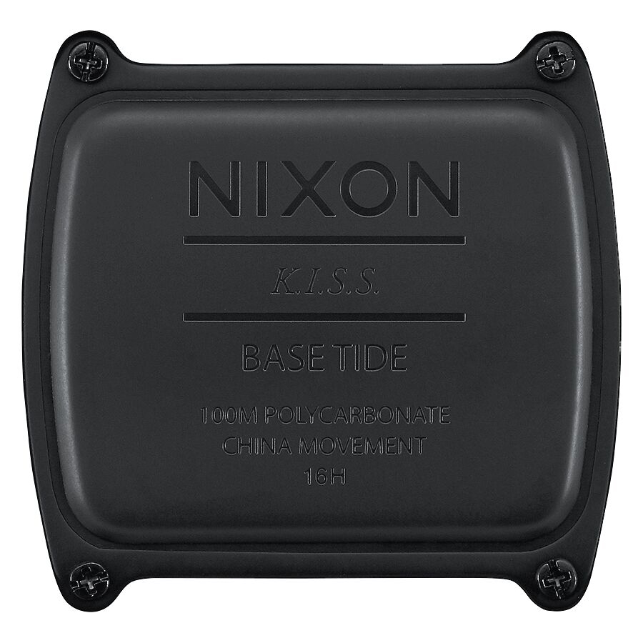 Nixon A1104-001 zegarek czarny sportowy BASE TIDE pasek - miniatura 5