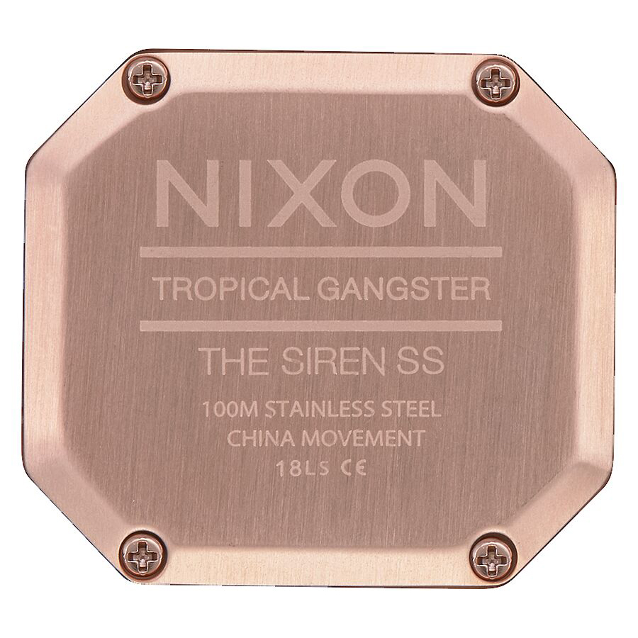 Nixon A1272-897 WHERE BEACH MEETS STREET zegarek sportowy SIREN MILANESE - miniatura 4
