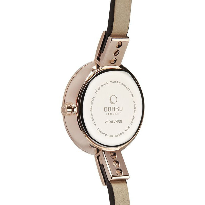 Obaku Denmark V129LVNRN zegarek damski Slim - miniatura 2