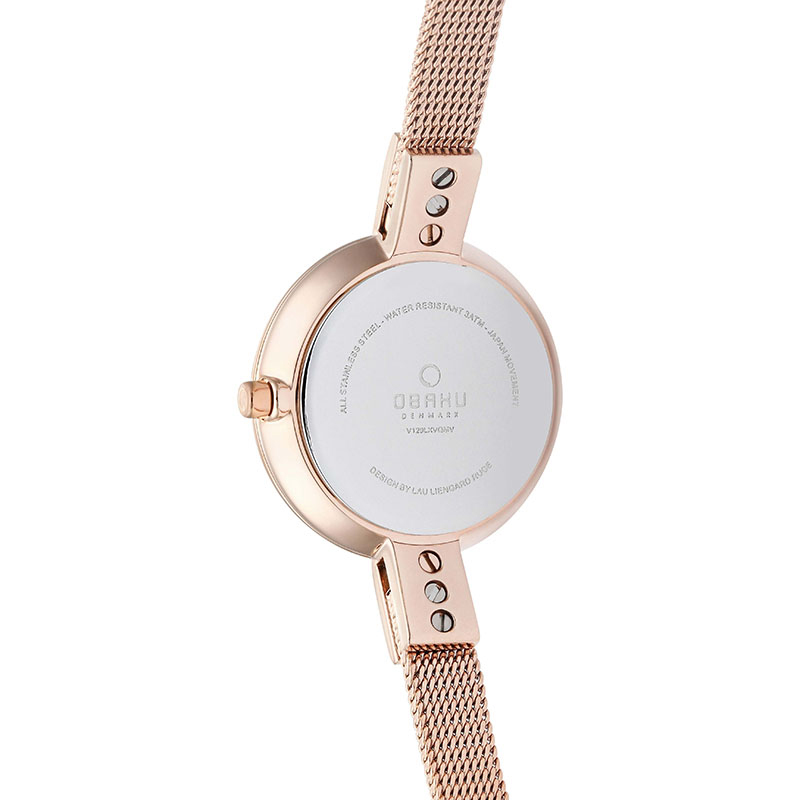 Obaku Denmark V129LVQMV zegarek damski Slim - miniatura 2