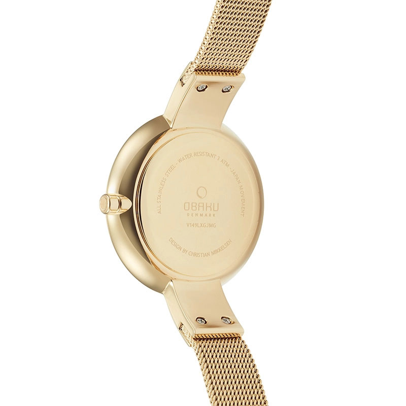 Obaku Denmark V149LGJMG zegarek damski Slim - miniatura 5