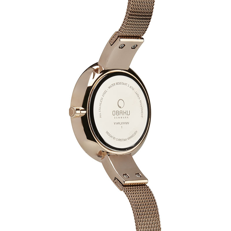 Obaku Denmark V149LVQMV zegarek damski Slim - miniatura 2