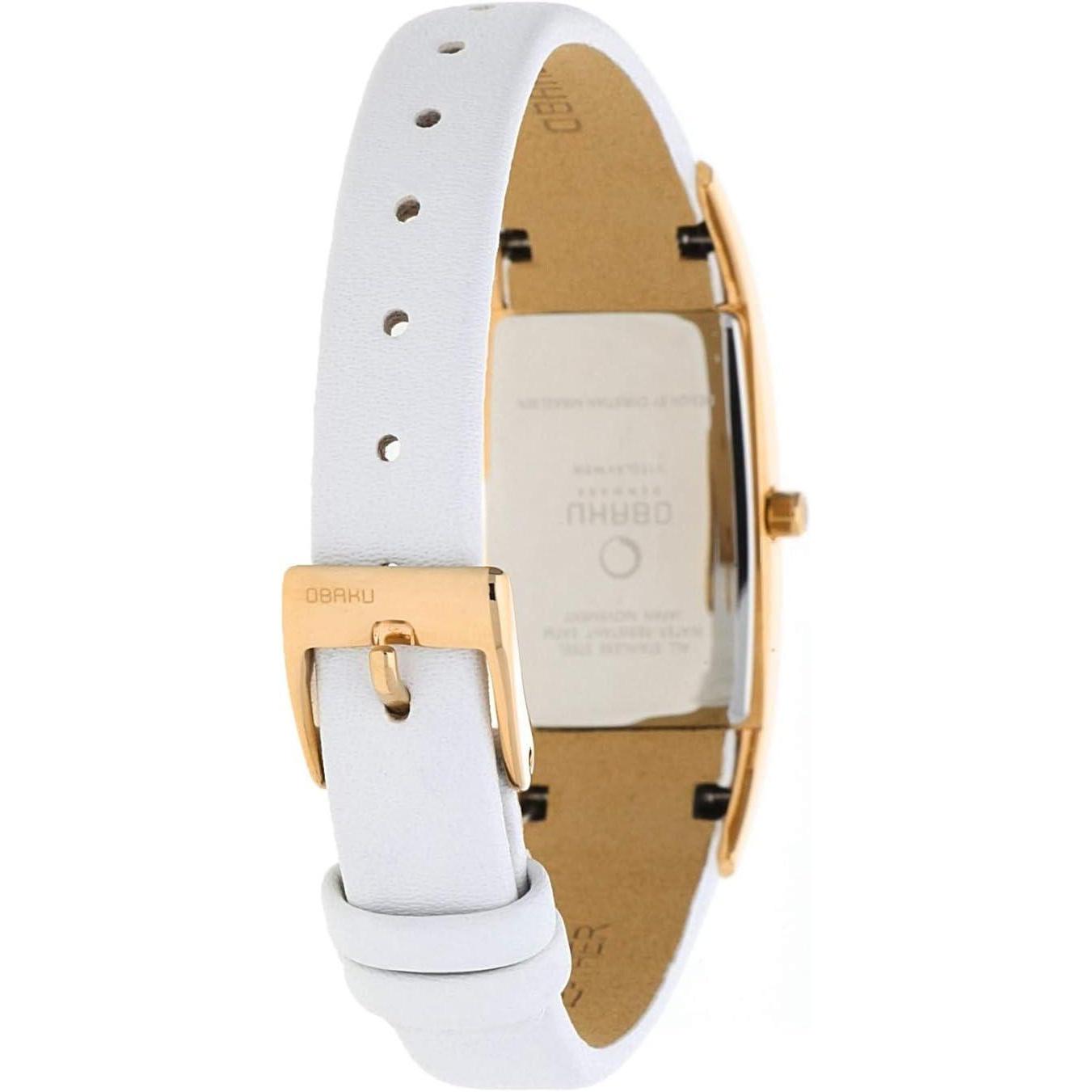 zegarek Obaku Denmark V150LVWRW kwarcowy damski Slim FYR - PEARL - Christian Mikkelsen