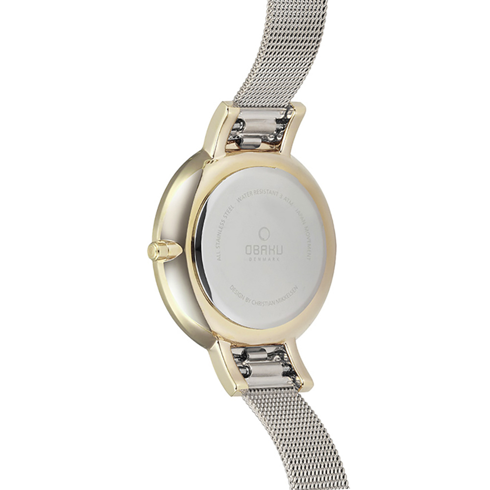 Obaku Denmark V158LEGIMC damski zegarek Slim bransoleta - miniatura 3