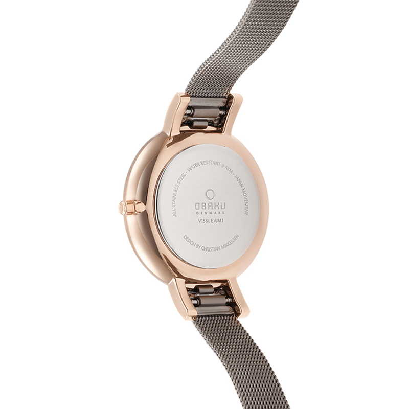 Obaku Denmark V158LEVJMJ zegarek damski Slim - miniatura 5
