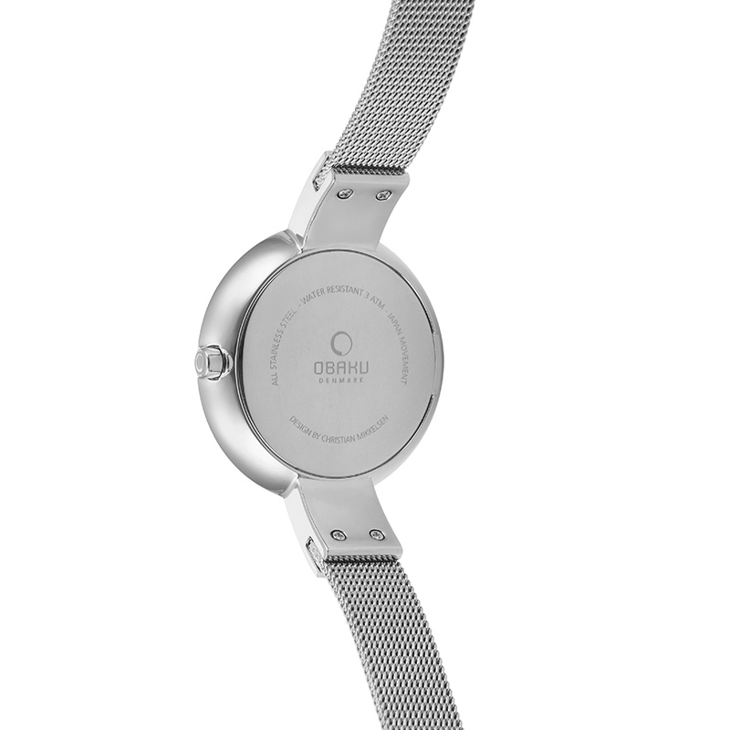 Obaku Denmark V167LXCIMC damski zegarek Slim bransoleta