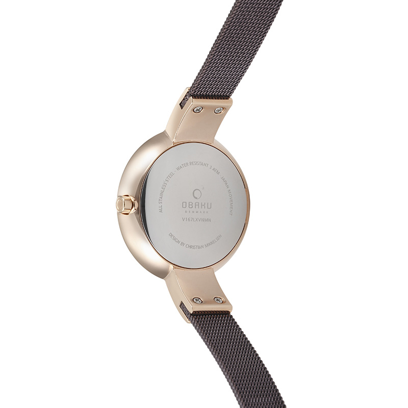 Obaku Denmark V167LXVNMN damski zegarek Slim bransoleta - miniatura 3