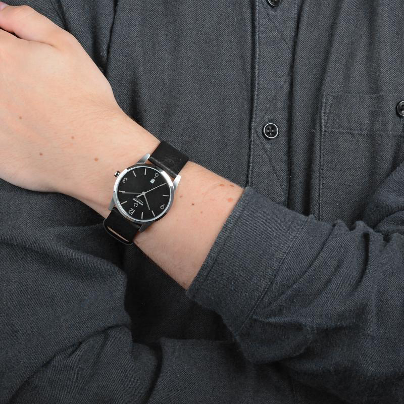 Obaku Denmark V169GDCBRB zegarek męski Slim - miniatura 2