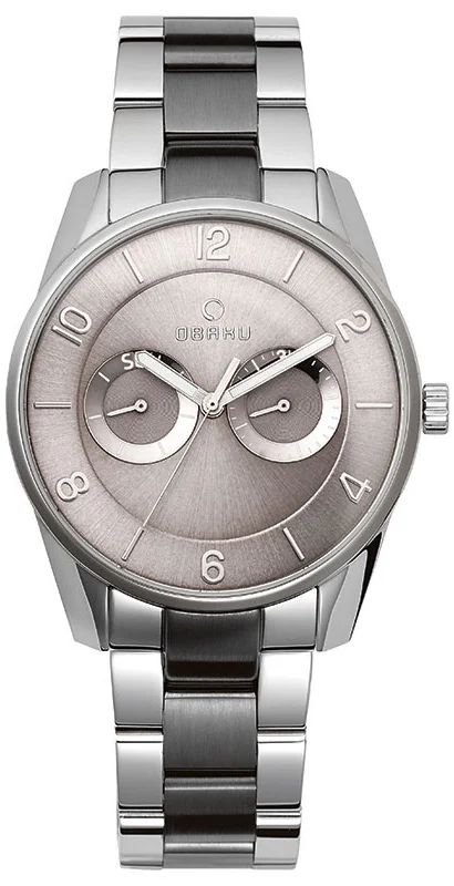 Obaku Denmark V171GMCJSJ Slim FLINT - STEEL BI - zdjęcie 1