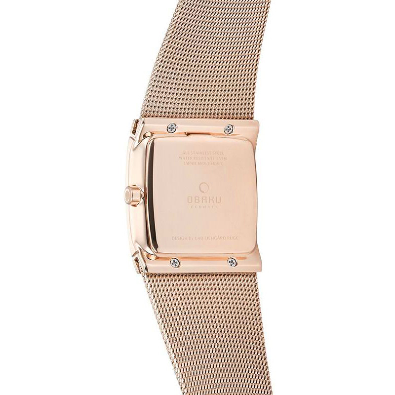 Obaku Denmark V172LEVWMV damski zegarek Slim bransoleta - miniatura 3