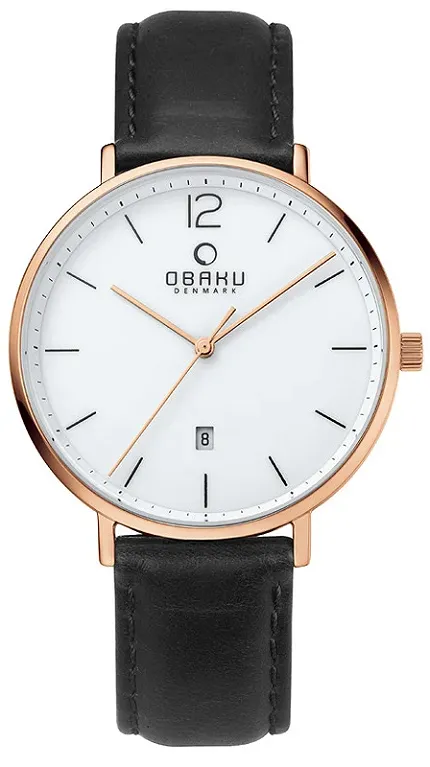 Obaku Denmark V181GDVWRB Slim TOFT - COAL - zdjęcie 1