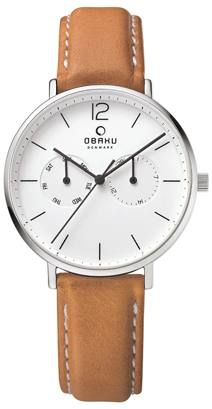 Obaku Denmark V182GMCWRZ Slim FLOD - COGNAC - zdjęcie 1