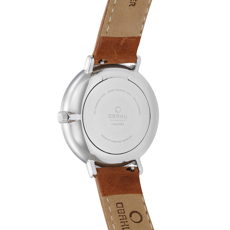 Obaku Denmark V182GMCWRZ męski zegarek Slim pasek - miniatura 6