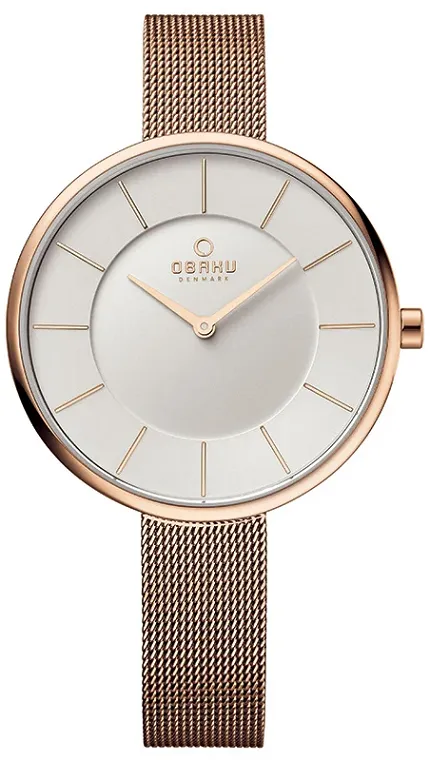 Obaku Denmark V185LXVIMV Slim SAND - ROSE - zdjęcie 1