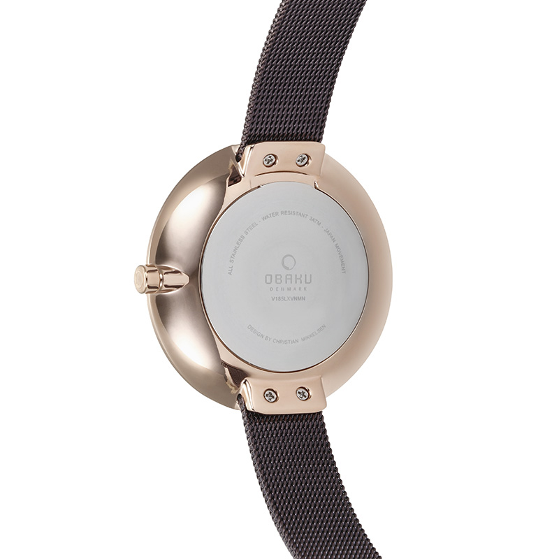 Obaku Denmark V185LXVNMN damski zegarek Slim bransoleta - miniatura 3