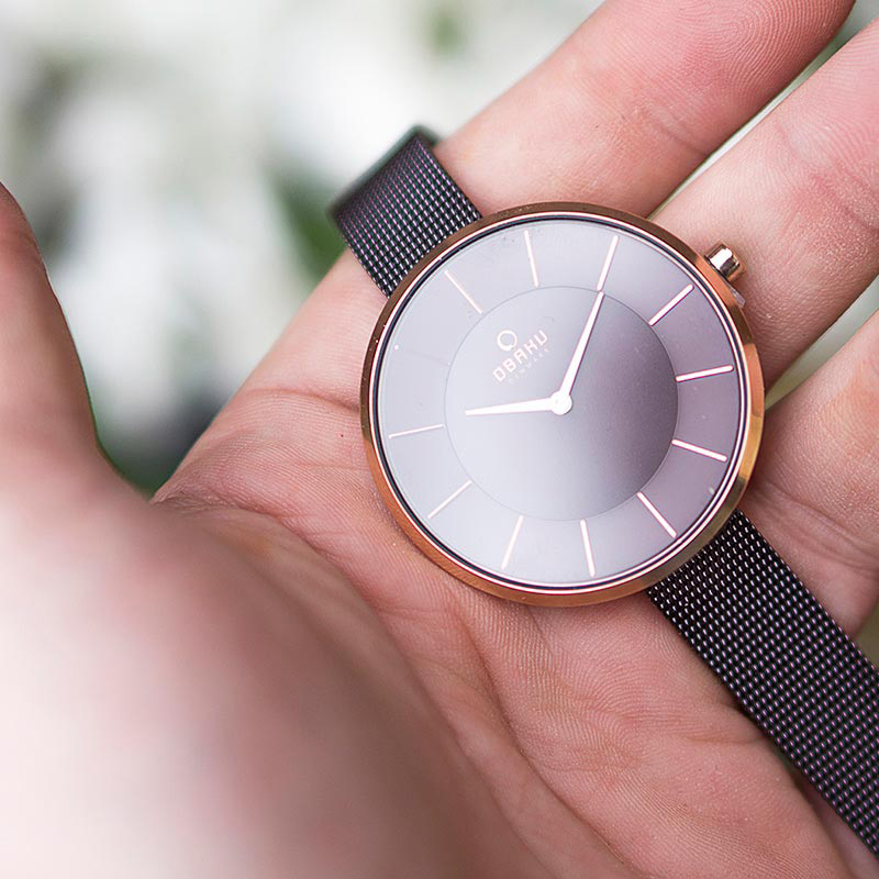 Obaku Denmark V185LXVNMN zegarek fashion/modowy Slim - miniatura 4