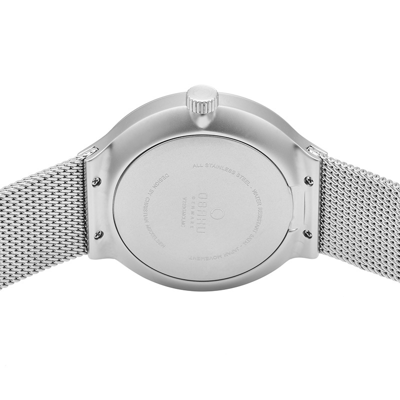 Obaku Denmark V229GMCLMC męski zegarek Slim bransoleta - miniatura 3