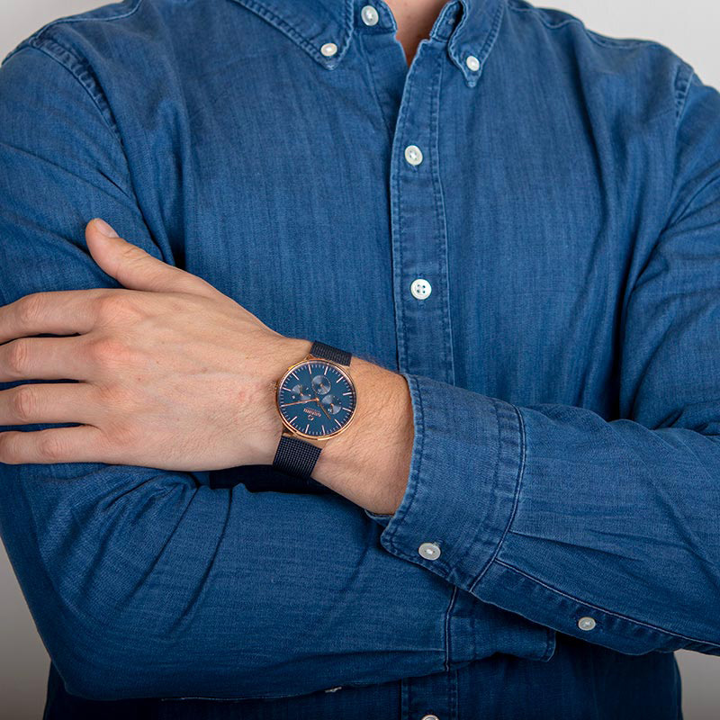Obaku Denmark V229GMVLML zegarek męski Slim - miniatura 2