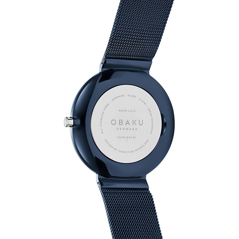 Obaku Denmark V230LXHLML damski zegarek Slim bransoleta - miniatura 3