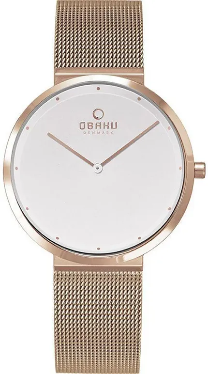 Obaku Denmark V230LXVWMV Slim PAPIR LILLE - ROSE - zdjęcie 1
