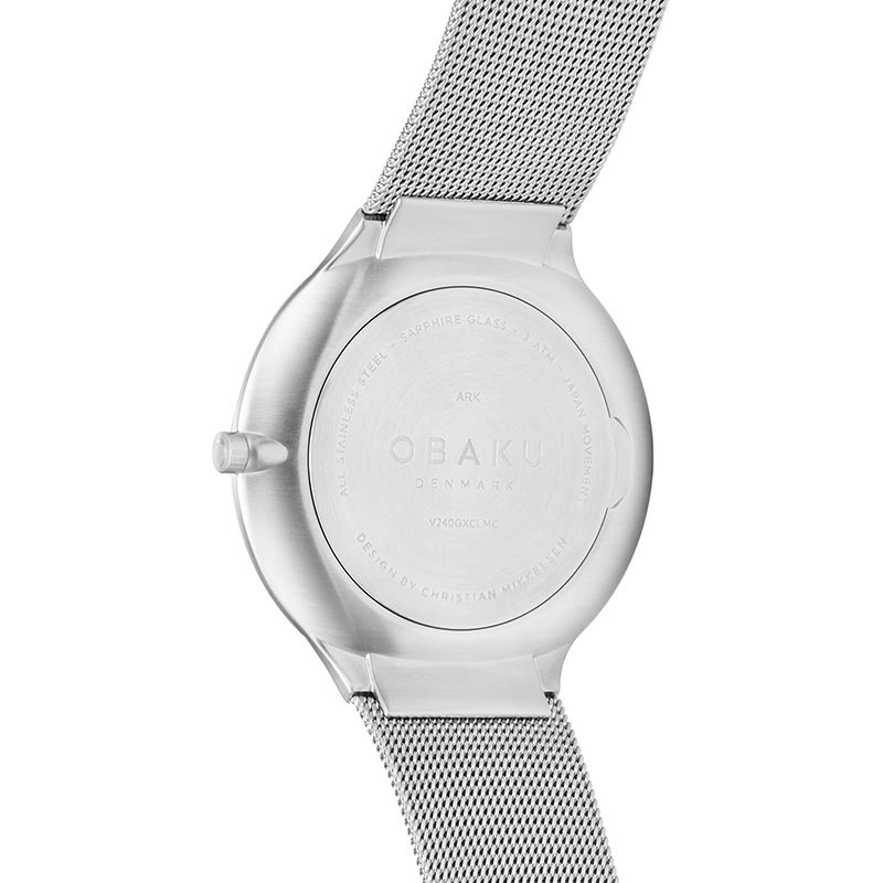 Obaku Denmark V240GXCLMC męski zegarek Slim bransoleta - miniatura 3