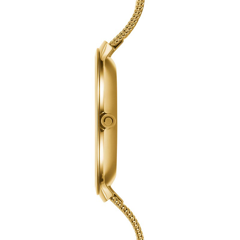 Obaku Denmark V240LXGWMG zegarek złoty klasyczny Slim bransoleta - miniatura 5