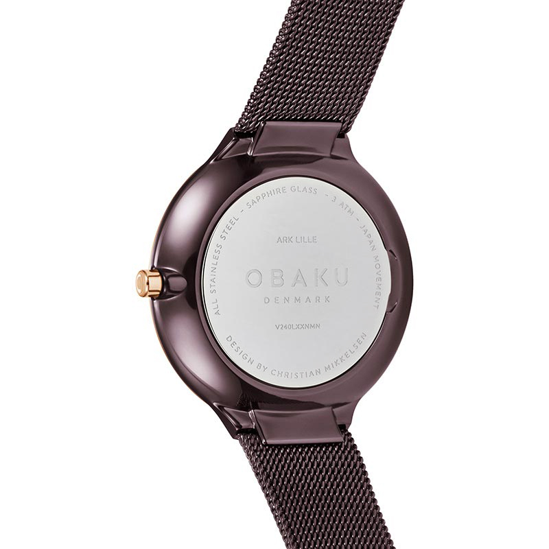 Obaku Denmark V240LXXNMN damski zegarek Slim bransoleta - miniatura 3