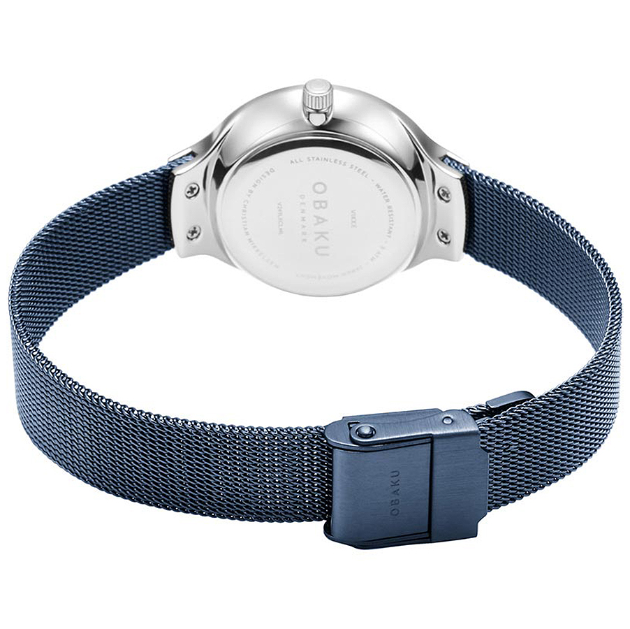 Obaku Denmark V241LXCLML VIKKE - ARCTIC zegarek klasyczny Slim - miniatura 4