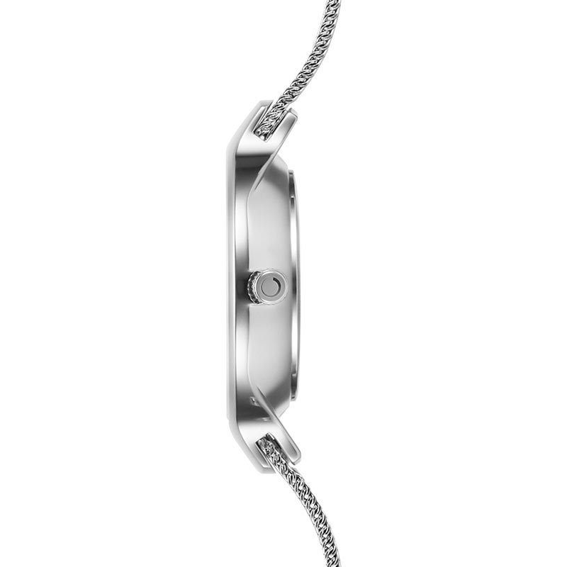 Obaku Denmark V241LXCWMC zegarek srebrny klasyczny Slim bransoleta