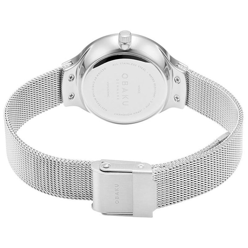zegarek Obaku Denmark V241LXCWMC srebrny Slim