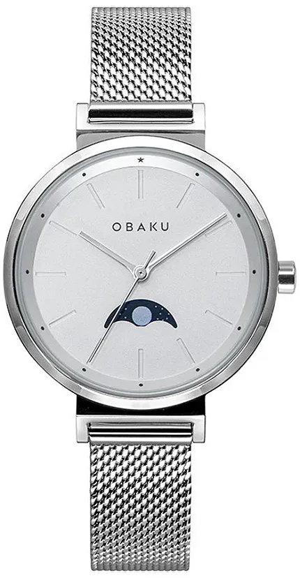 Obaku Denmark V243LMCIMC Slim MAANE - STEEL - zdjęcie 1