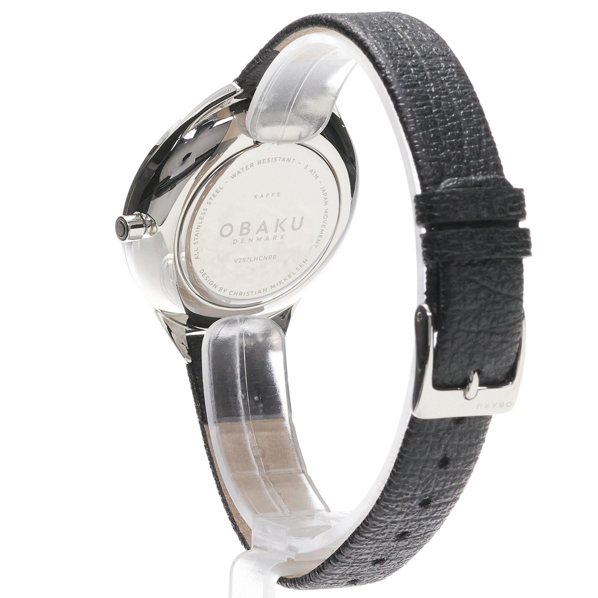zegarek Obaku Denmark V257LHCNRB kwarcowy damski Damskie Kaffe - Coconut - Aros Design House