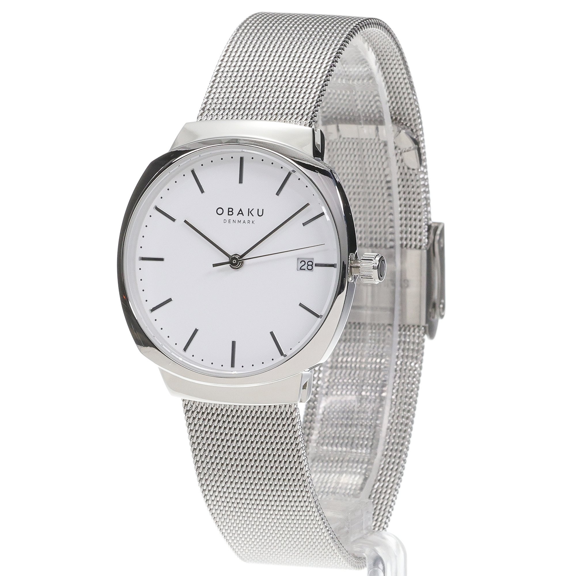 zegarek Obaku Denmark V273LDCWMC srebrny Damskie