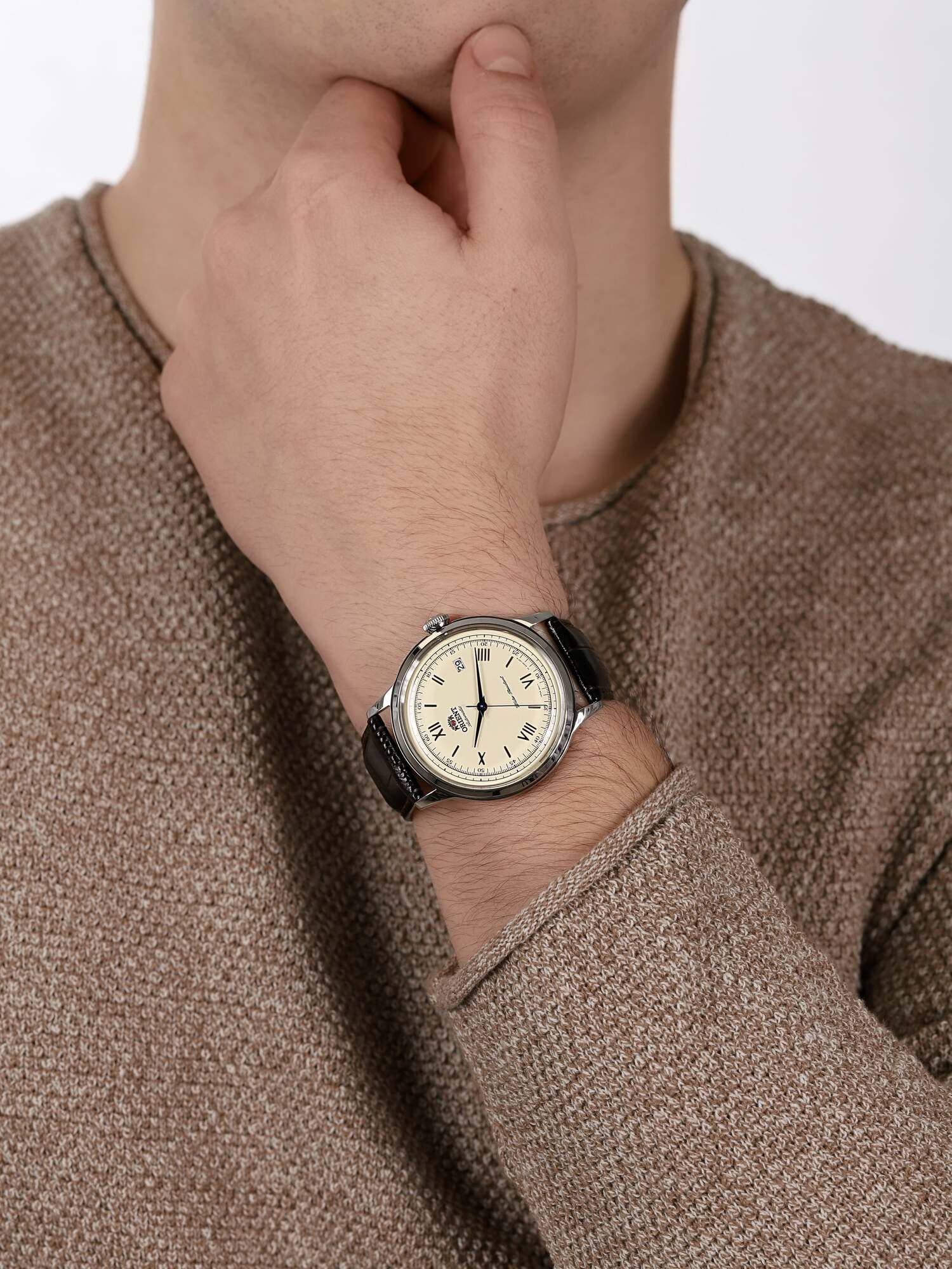 zegarek Orient FAC00009N0 srebrny Classic