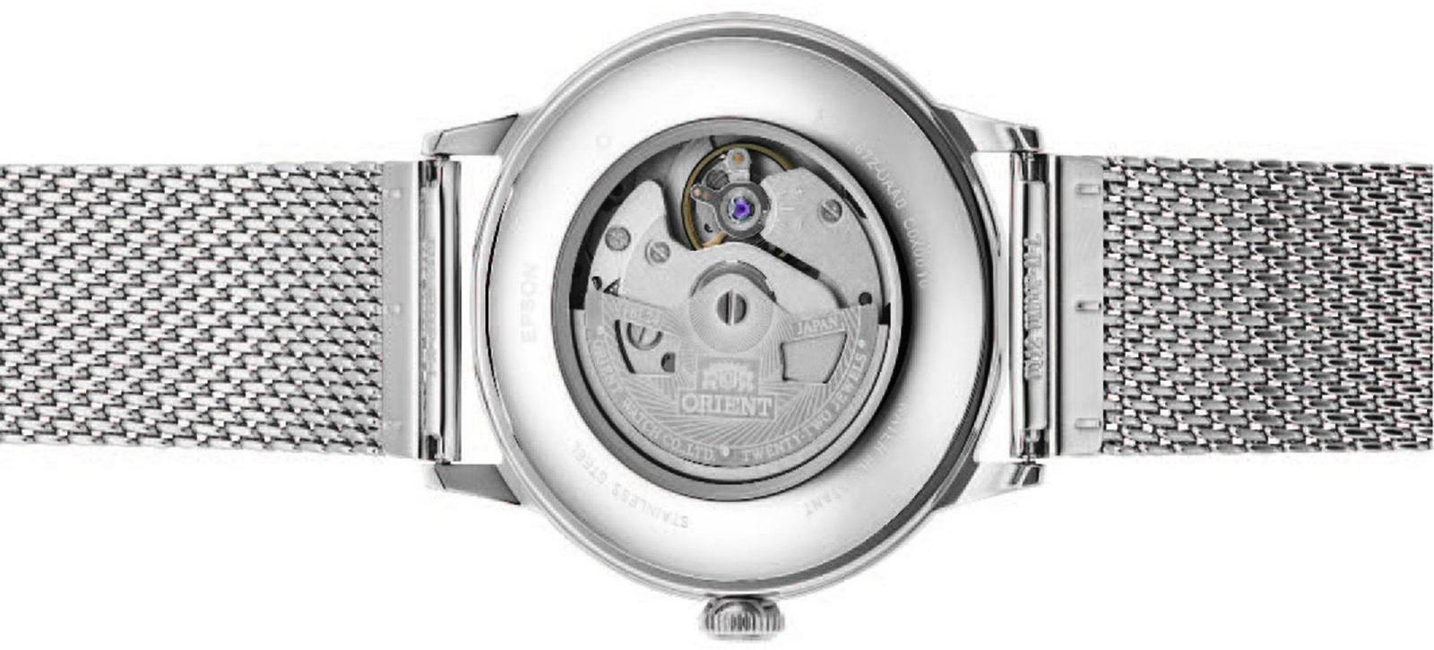 zegarek Orient RA-AC0018E30B srebrny Classic Automatic - miniatura 7