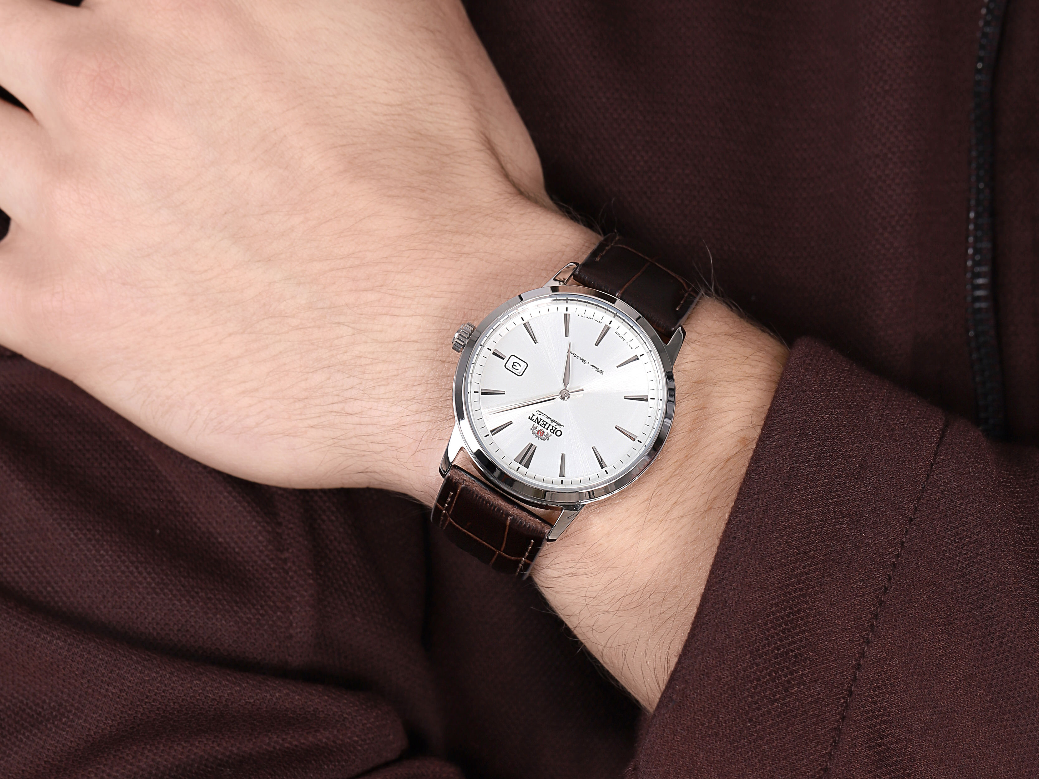 zegarek Orient RA-AC0F07S10B automatyczny męski Contemporary Contemporary Mechanical Automatic - miniatura 4
